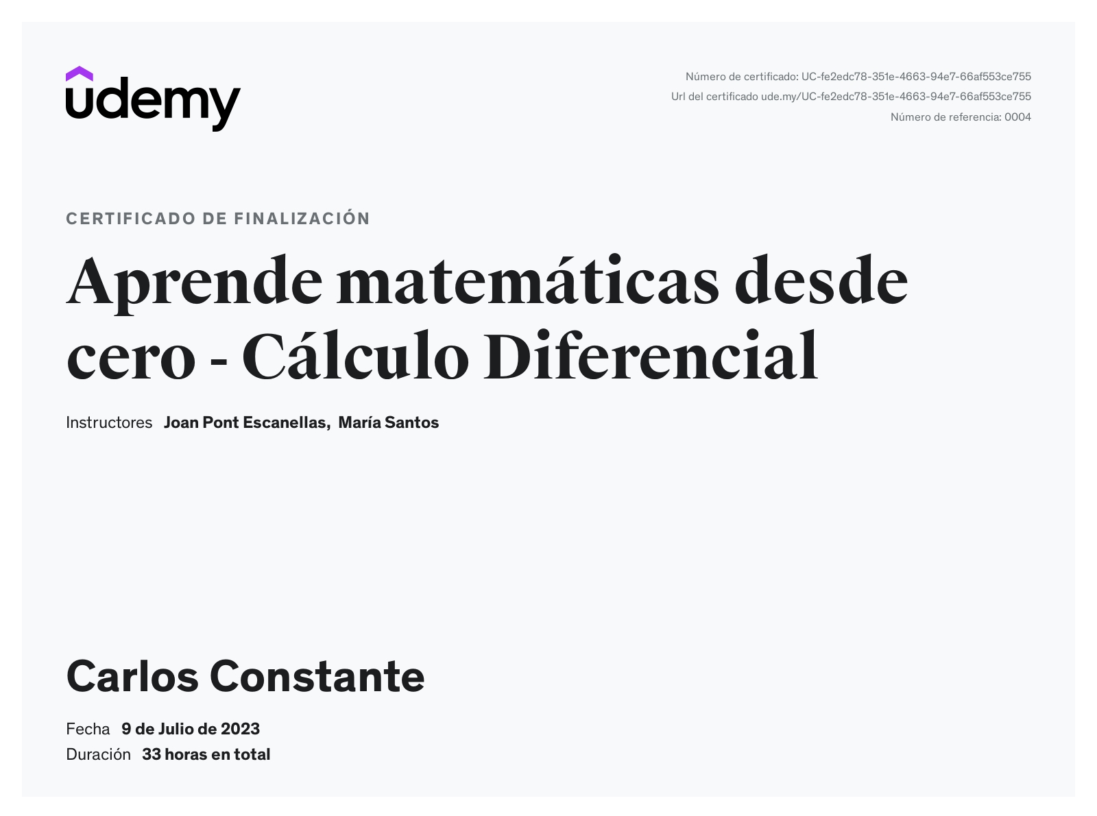 Aprende matematicas desde cero - Calculo diferencial